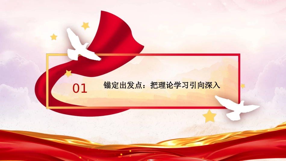 党内主题教育党课讲稿模板（PPT）(1)_第4页