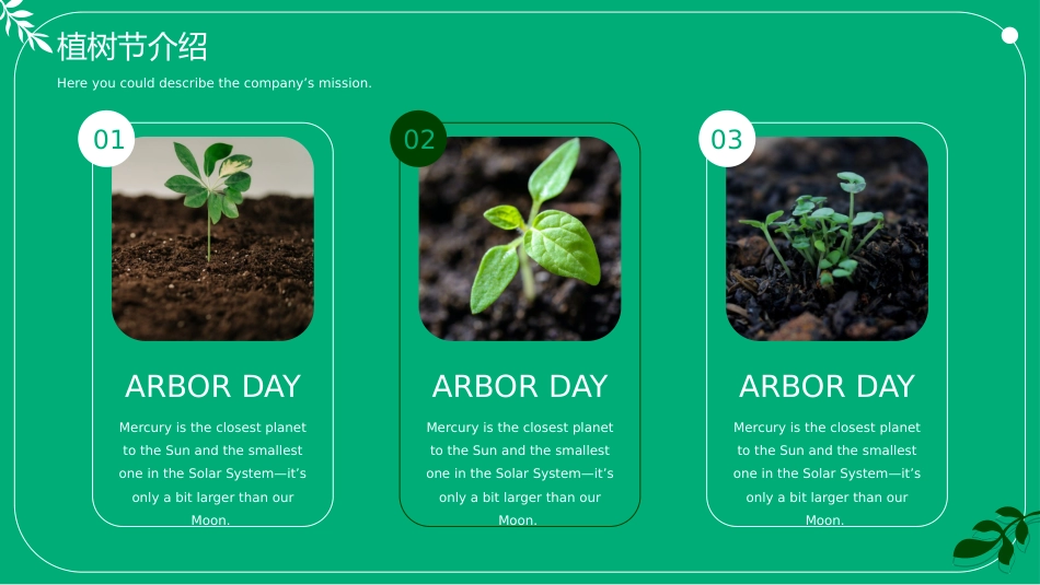 植树节PPT模板（PPT）(2)_第5页