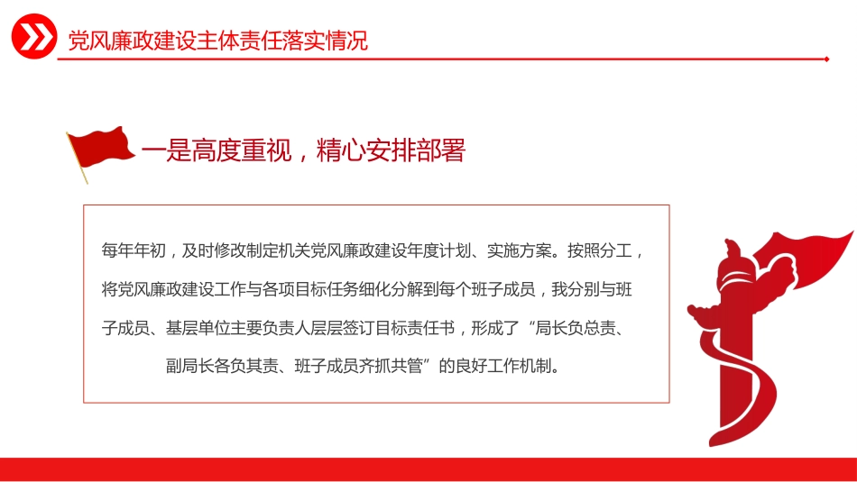 2023年党支部书记述廉报告PPT模板_第9页