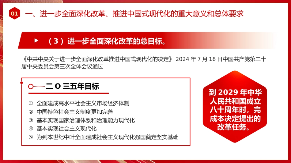 60条要点速览二十届三中全会《决定》PPT党课_第8页