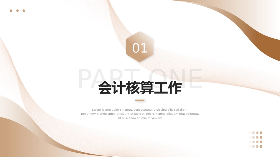 财务年终总结工作总结工作汇报述职报告PPT模板_第3页