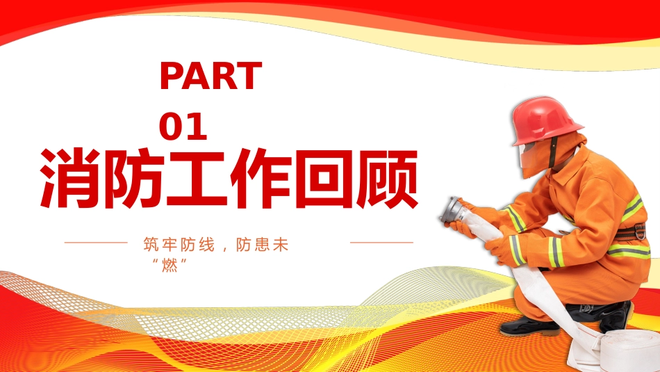 中国消防工作总结汇报PPT_第3页