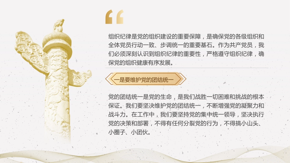 严明党的纪律规矩展现新时代干部风貌PPT_第7页