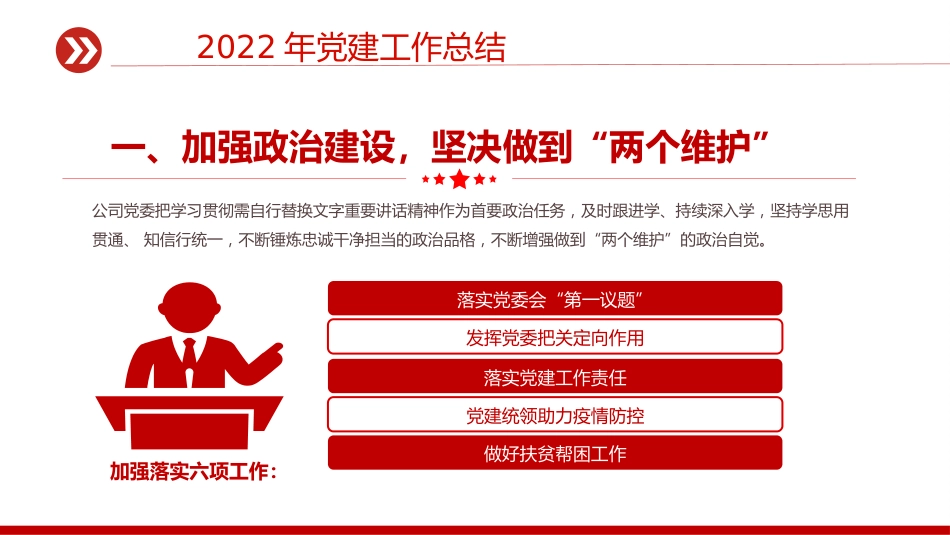 2022年党建工作总结及2023年工作计划PPT_第5页