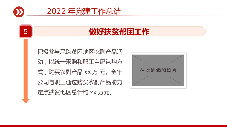 2022年党建工作总结及2023年工作计划PPT_第8页