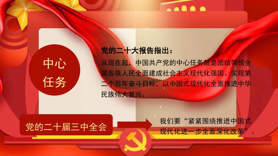 聚焦中心任务 推进中国式现代化（PPT）_第2页