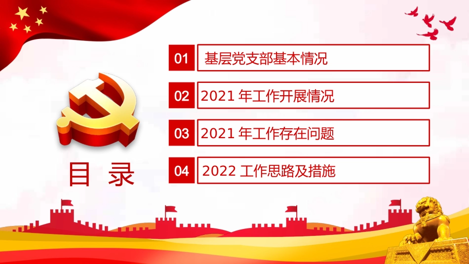 2022党建述职报告ppt（20220104）_第3页