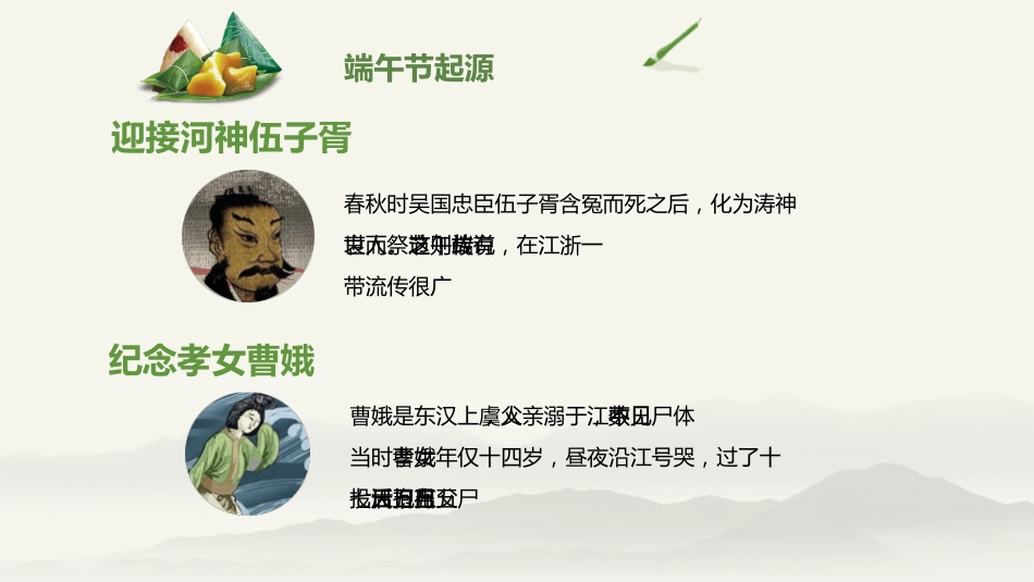 端午节文化历史PPT模板（20250515）_第7页