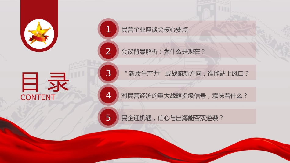 2025年民营企业座谈会深度解读PPT课件_第3页