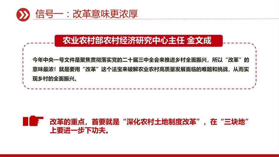 2025中央一号文件释放了哪些新信号PPT党课课件_第5页