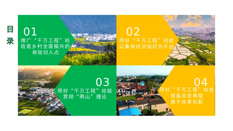 学习贯彻2024年中央一号文件精神  用好“千万工程”经验的要点与方法（PPT）_第3页