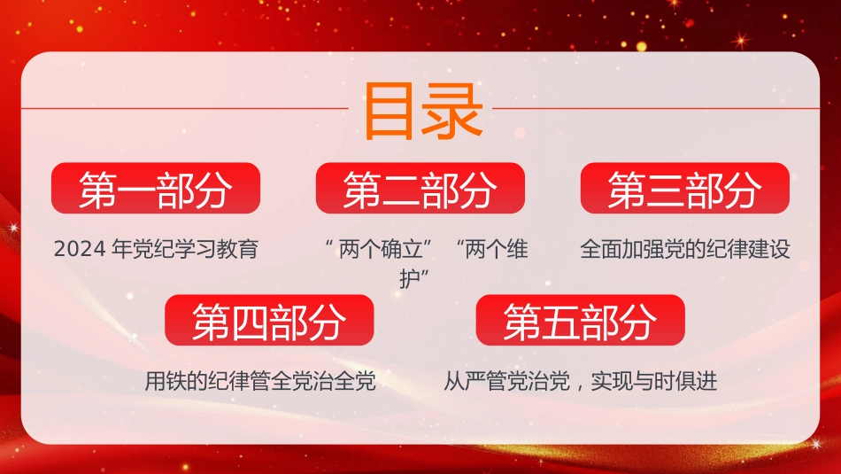 学纪知纪明纪守纪党纪学习教育党课PPT模板_第2页