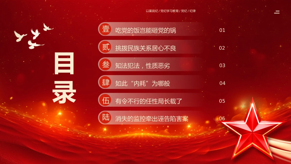 2024基层党委党支部党员干部党纪学习教育专题党课：以案说纪党纪学习教育专题党课PPT_第2页