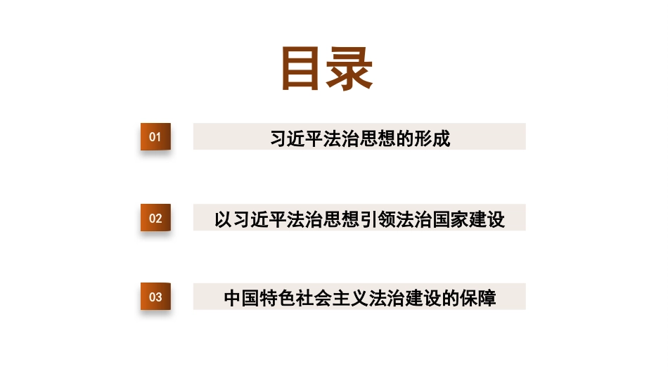 以法治思想引领中国特色社会主义法治建设模板（PPT）_第3页