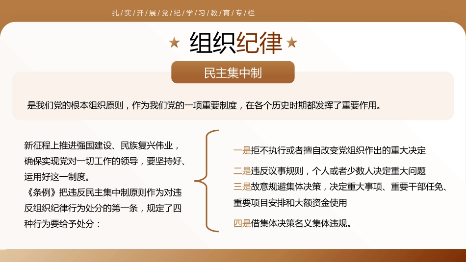 守六大纪律筑牢思想根基PPT_第10页