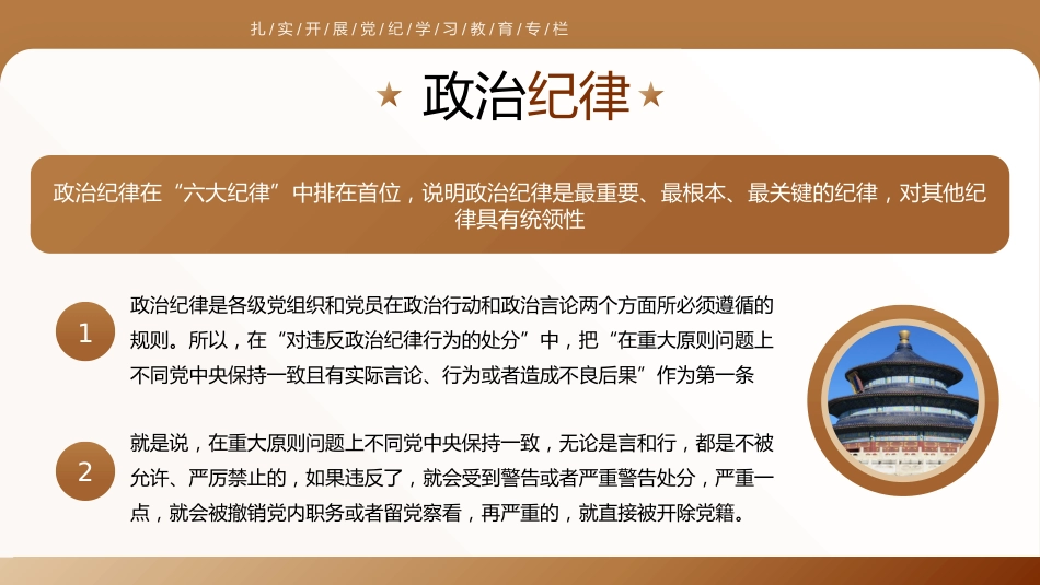 守六大纪律筑牢思想根基PPT_第4页