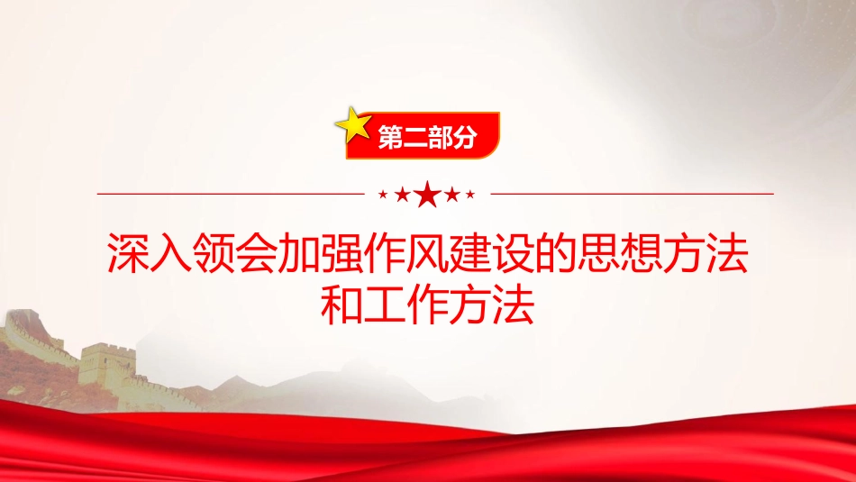 廉政党课PPT：持续深化党的作风建设，为高质量发展提供坚强的纪律作风保障（PPT）_第8页