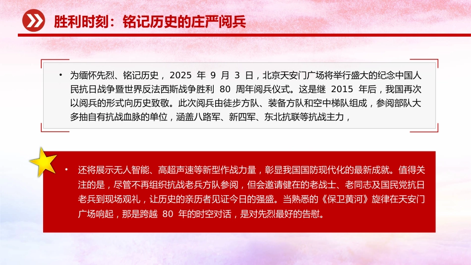 传承伟大抗战精神，开创和平发展未来（PPT）_第6页