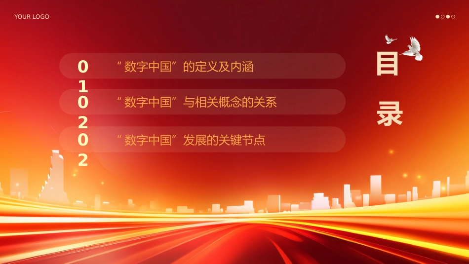 2024年深刻解读什么是数字中国党课ppt_第3页