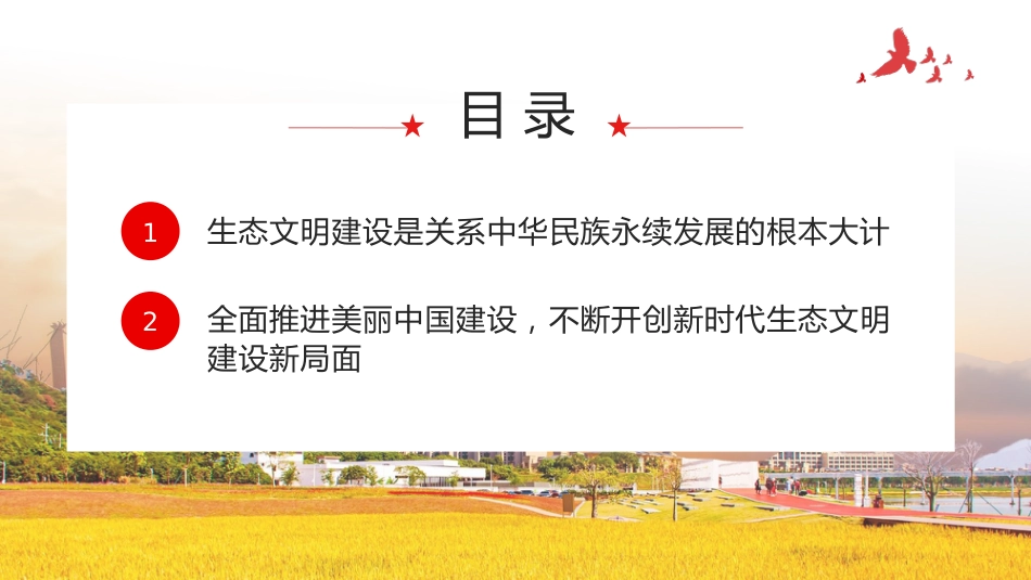 奋力绘就美丽中国新画卷生态文明思想党课课件PPT_第3页