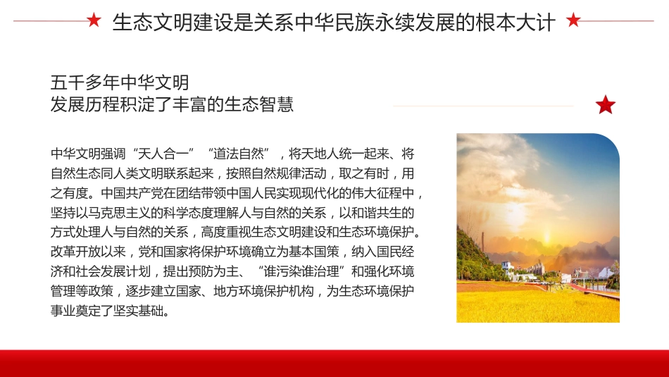 奋力绘就美丽中国新画卷生态文明思想党课课件PPT_第6页