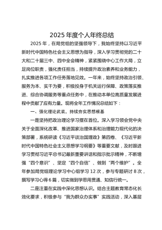 2025年度个人总结