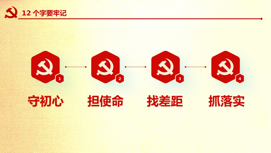 不忘初心牢记使命主题教育金色大气PPT课件_第10页
