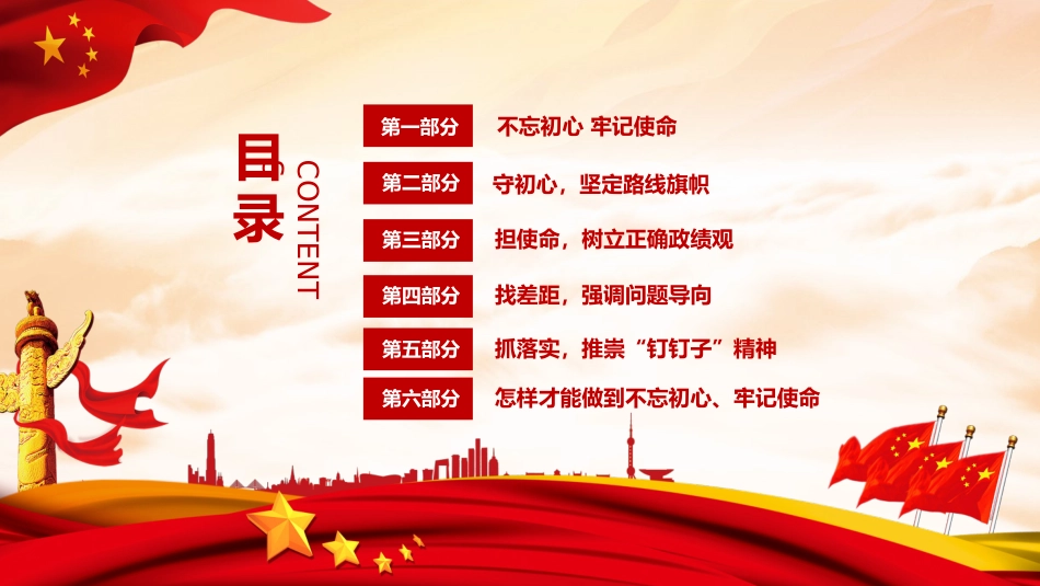 不忘初心牢记使命在全党开展主题教育工作PPT课件（20190703）_第3页