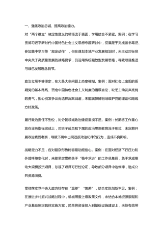 2025年民主生活会、组织生活会问题合集17000字