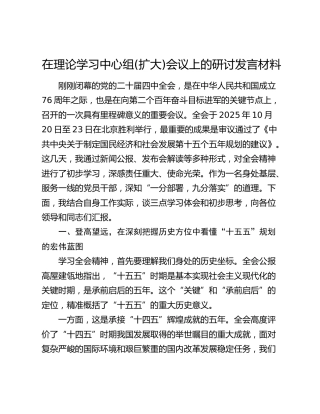 中心组四中全会研讨发言材料
