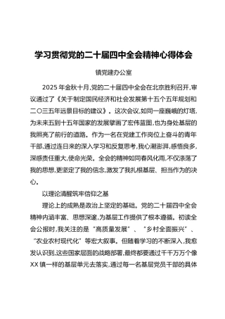 学习贯彻党的二十届四中全会精神心得体会_7