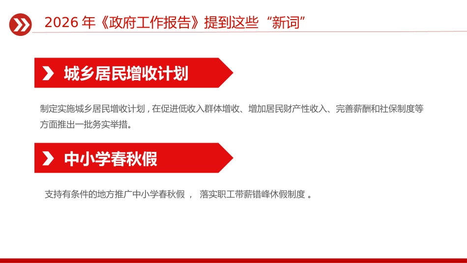 2026全国两会政府工作报告提到的新词PPT聚焦两会关注民生课件_第3页