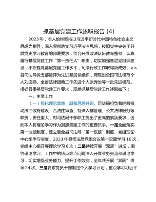 抓基层党建工作述职报告 (4)_3