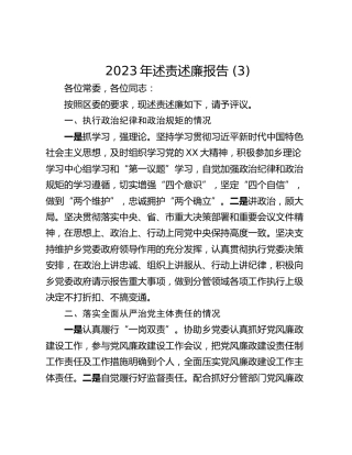 2023年述责述廉报告 (3)