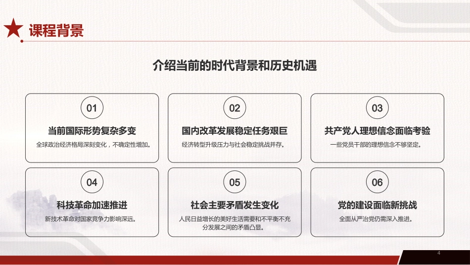 党课PPT：坚定理想信念，在新征程上续写高质量发展新篇章_第4页