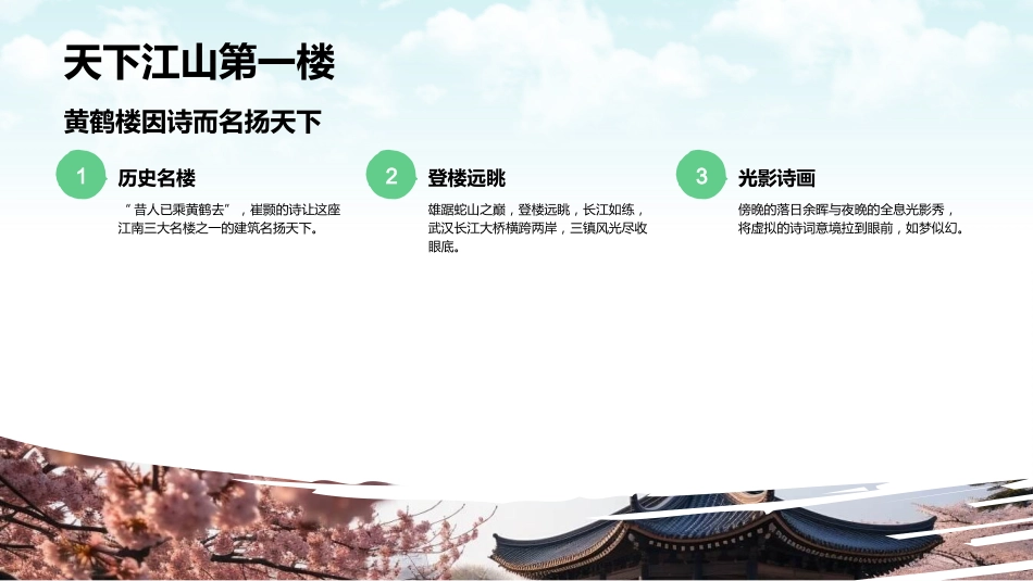 魅力江城大美武汉PPT武汉旅游宣传模板_第7页