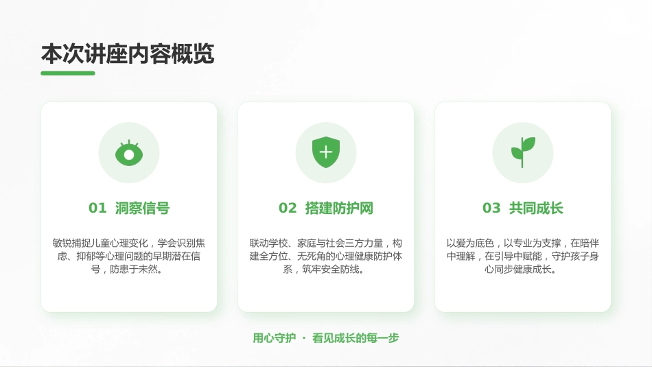 儿童心理健康PPT守护童心共筑健康心理防线课件_第3页