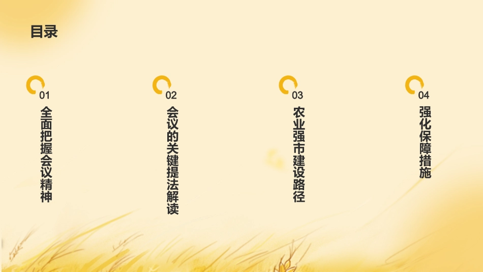 党课PPT：学习贯彻中央农村工作会议，扎实推进农业强市建设_第2页