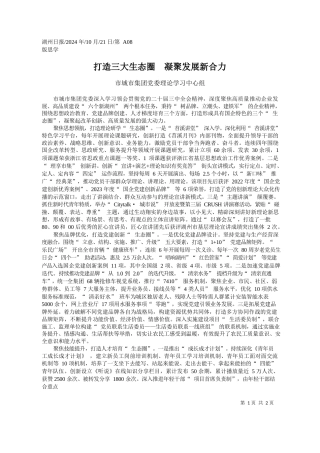 打造三大生态圈__凝聚发展新合力_市城市集团党委理论学习中心组