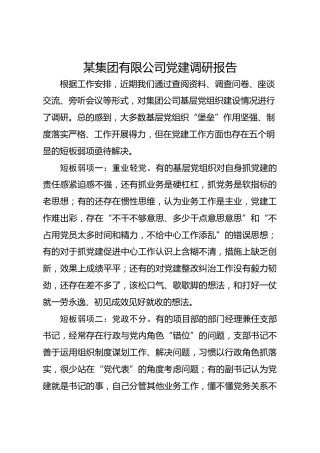 20200505：国有企业党建工作调研