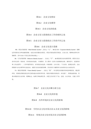 第八章：企业文化咨询工具