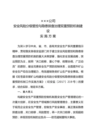 5.企业双控机制实施方案