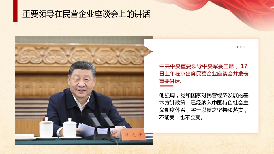 在民营企业座谈会的讲话PPT_第2页