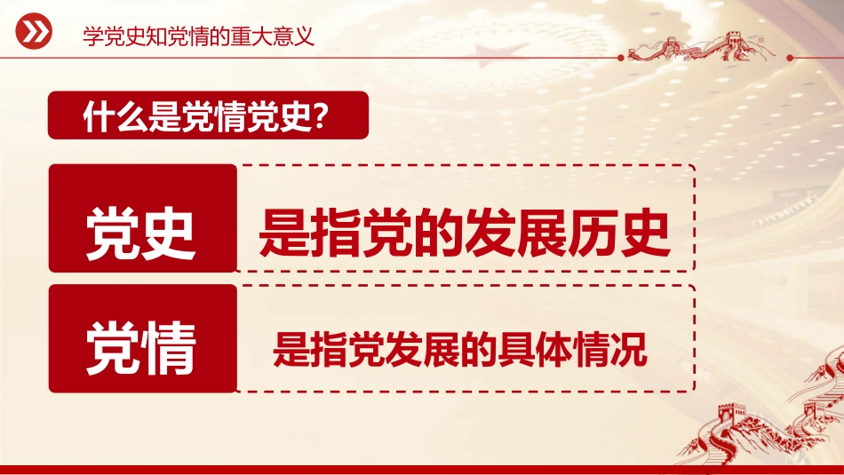 学党史知党情做合格党员PPT精美风党员干部学习教育微党课_第5页