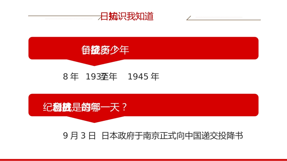 纪念抗日战争胜利80周年PPT党政风中国人民抗日战争暨世界反法西斯战争胜利80周年纪念日课件_第5页