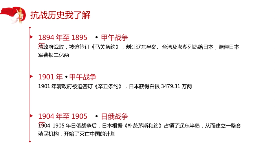 红色精美庆祝抗日战争胜利80周年纪念反法西斯战争胜利专题党课PPT课件_第9页