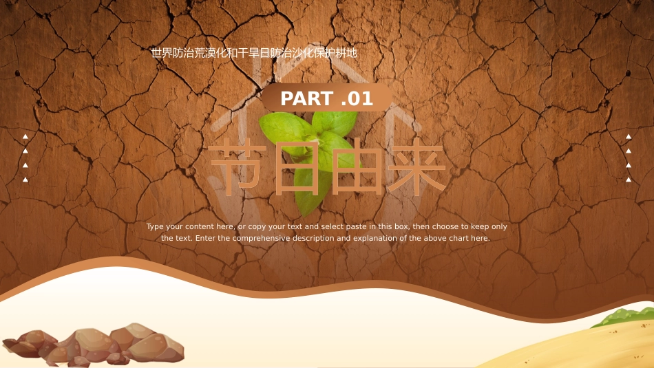 6月17日世界防治荒漠化与干旱日PPT精美课件_第3页
