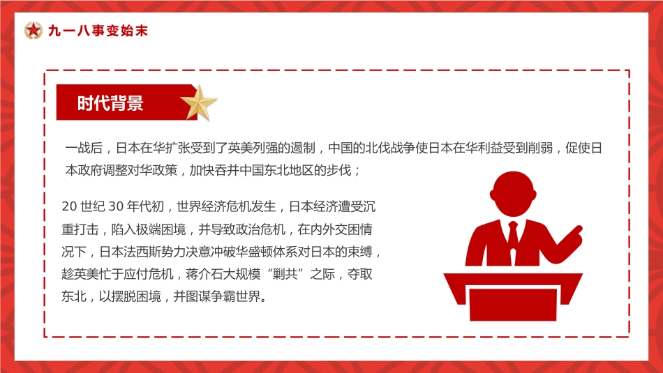 2025铭记历史勿忘国耻九一八事变PPT红色党政风吾辈自强圆梦中华勿忘九一八课件_第10页