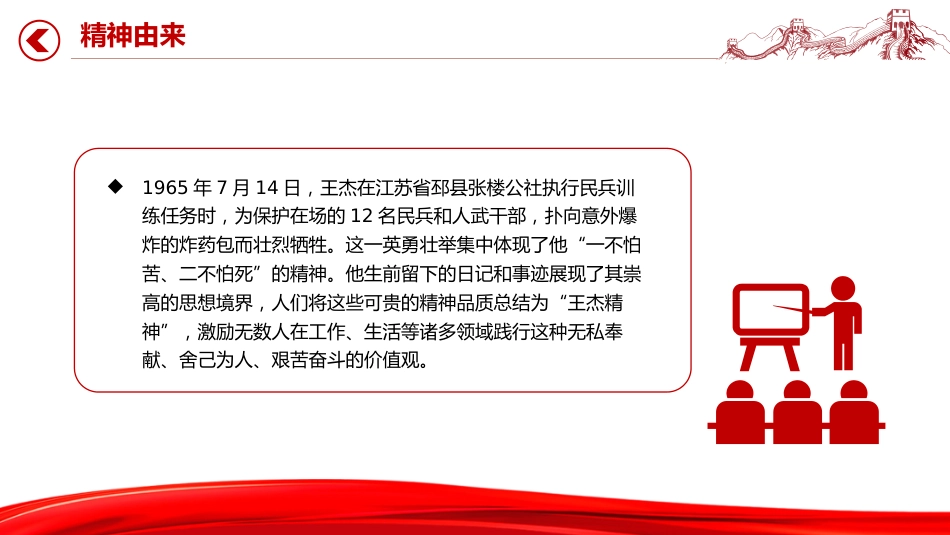 2025重温王杰精神PPT中国共产党人的精神谱系党课课件_第6页