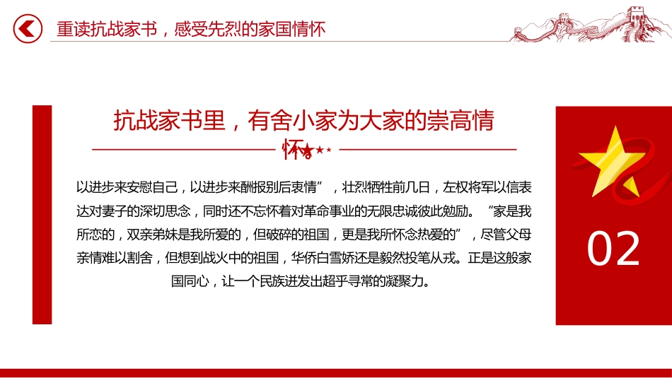重读抗战家书感受先烈的家国情怀PPT党课课件_第7页